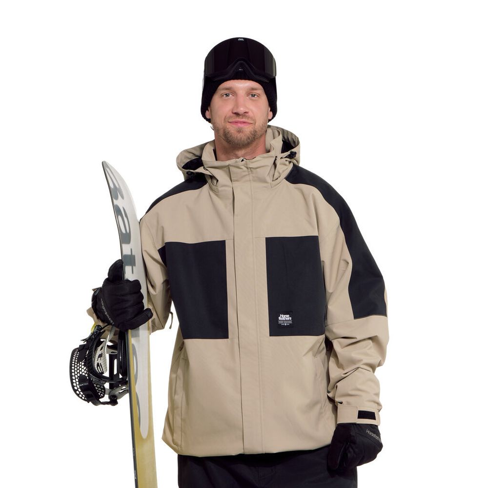 Куртка мужская сноубордическая Horsefeathers ENVOY JACKET (mojave/black)