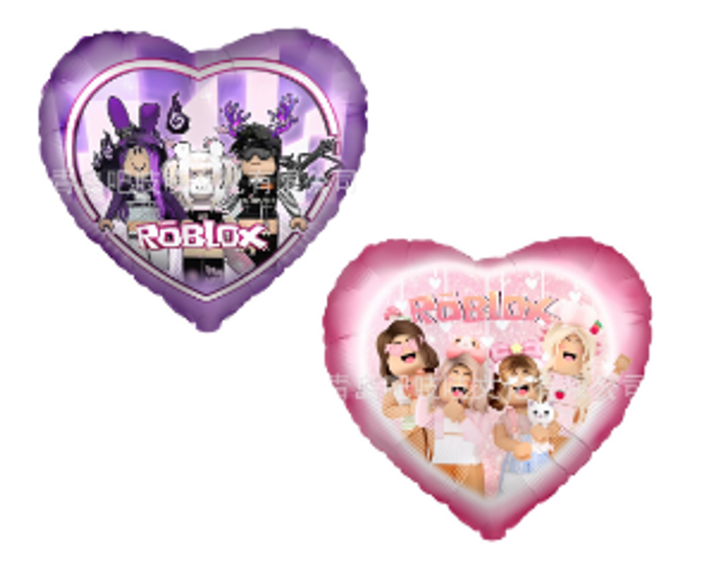 К 18" Сердце Игра человечки ROBLOX