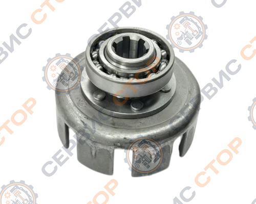Корзина сцепления КПП мотоблока 2090Б 3+1 с двигателем 168/170F (110 мм.)