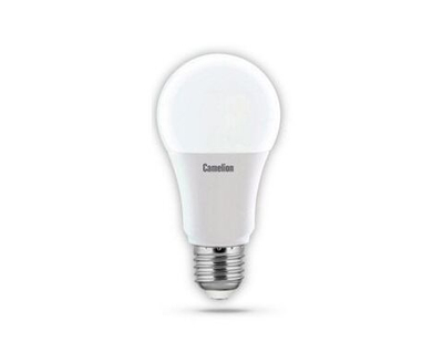 Лапочка Camelion ЛОН A60 E27 15W(1280lm 270) 3000K 2K матов. 120x60 пластик LED15-A60/830/E27, 1 шт.
