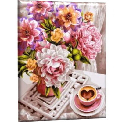 Картина рисование по номерам 40*50 см «Букет для тебя» GLA40