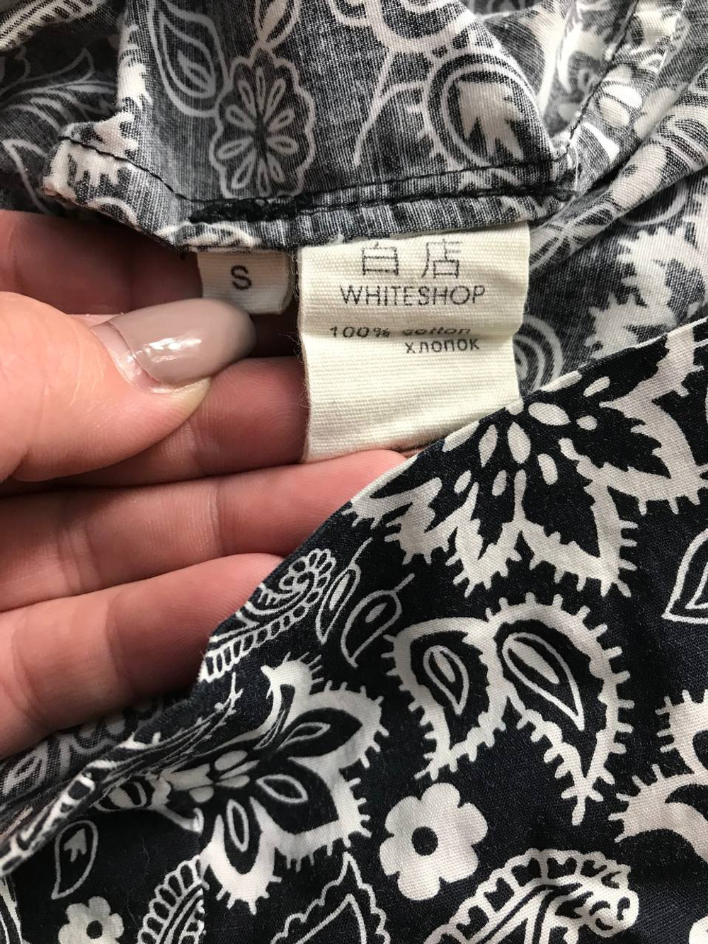 Платье White Shop из хлопка, маркировка S, визуально 44 размер