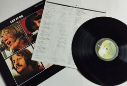 Винтажная виниловая пластинка LP The Beatles Let It Be (Japan 1976) (No Obi) Gatefold