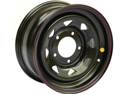 Диск колесный стальной штампованный ORW 61B, 5x139.7, 17x8, ET-19, ЦО 110, черный