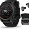 Garmin Tactix 7 Pro Black DLC Titanium — премиальные тактические часы