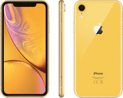 Смартфон Apple iPhone Xr 64 ГБ, nano SIM+eSIM, желтый