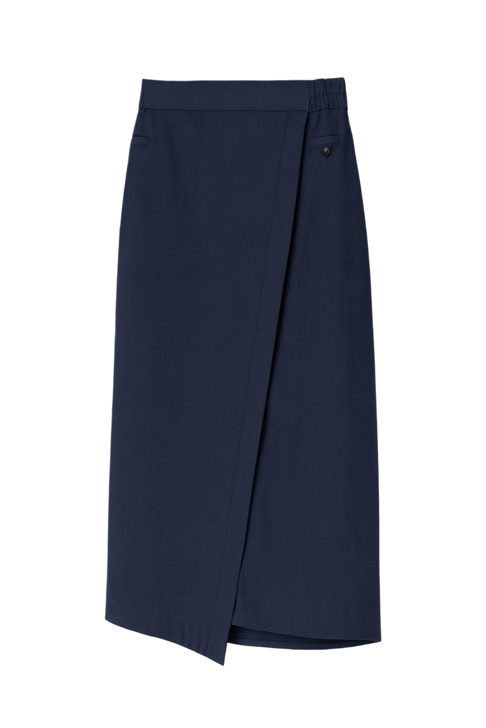 Юбка с запахом из купры