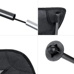 Кресло туристическое Naturehike YL06 складное, серое, высокая спинка, до 150 кг