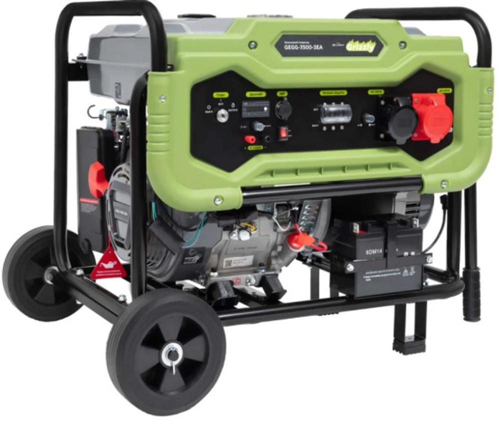 Генератор бензиновый Grizzly GEGG-7500-3EA