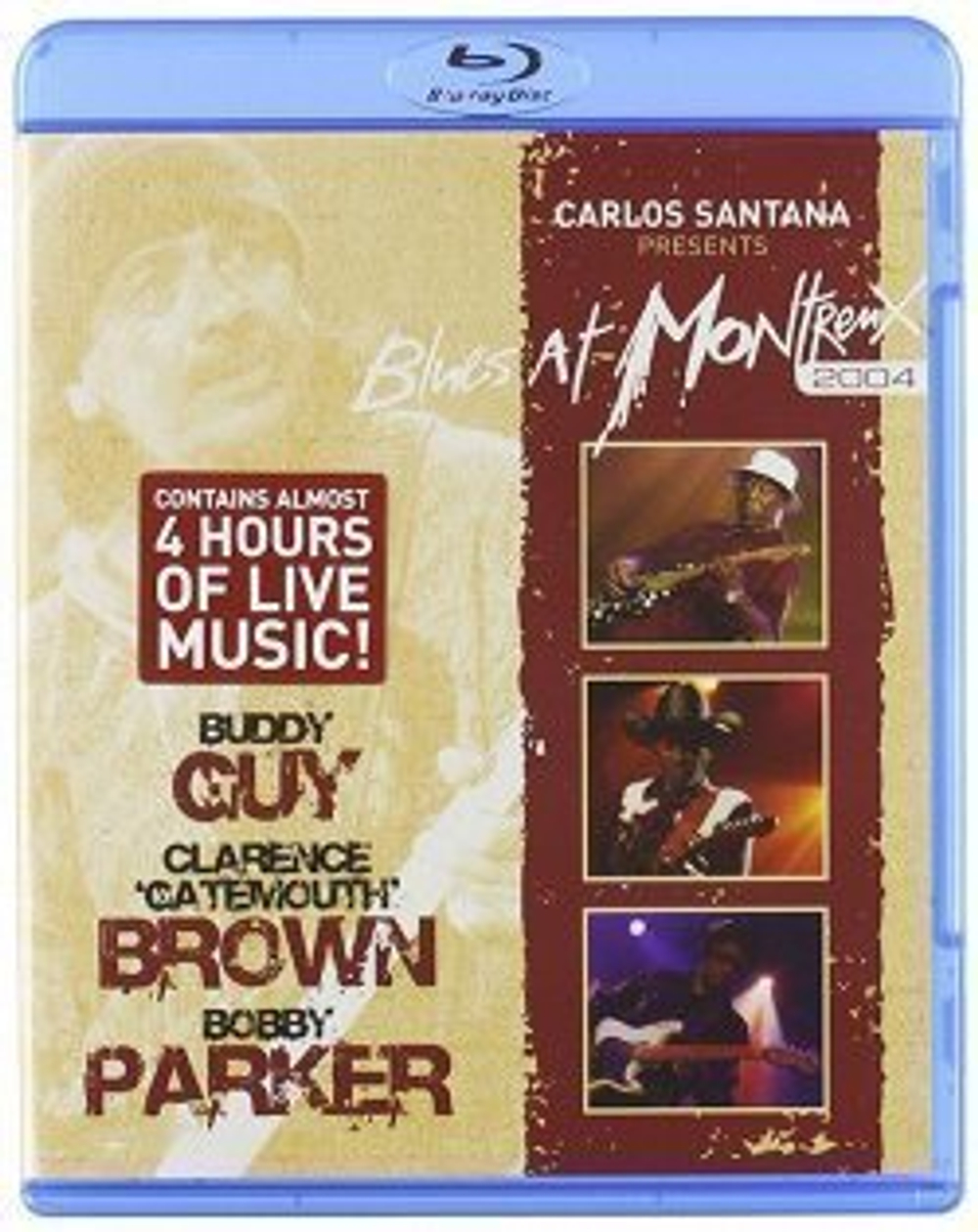 Carlos Santana, Bobby Parker, Clarence Brown, Buddy Guy / Carlos Santana Presents Blues At Montreux 2004 (Blu-ray)