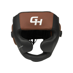 CNHGKF-980 Боксерский шлем Force Full Face KK Чёрно-коричневый