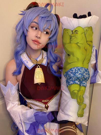 Мини дакимакура Шрек арт. M0813, 60х20 см