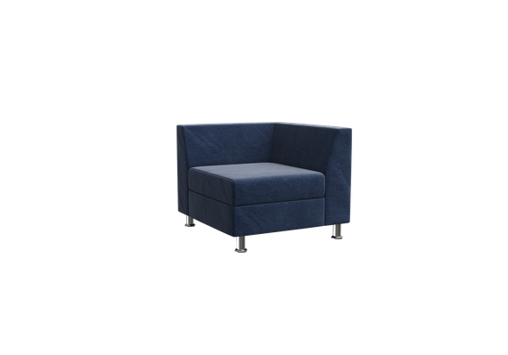 Prime Секция с подлокотником одноместная левая PR.SP-1 (L) Kardif 028 750х770х720