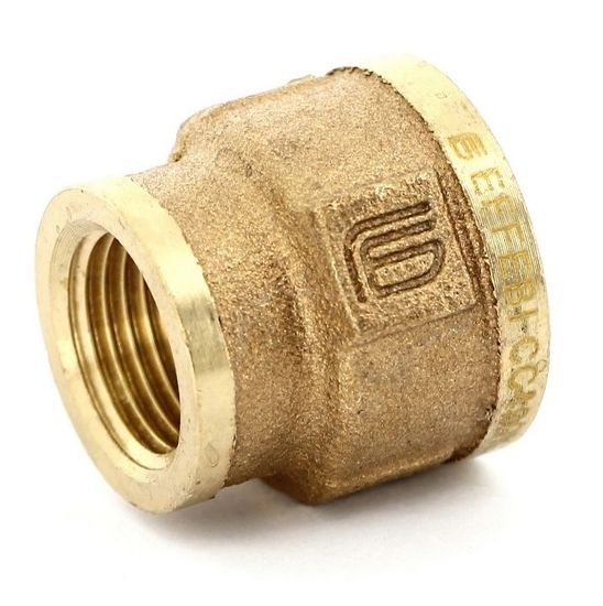 Муфта переходная Effebi 1" x 1/2" ВР с внутренней резьбой бронзовая (B3240A0604)