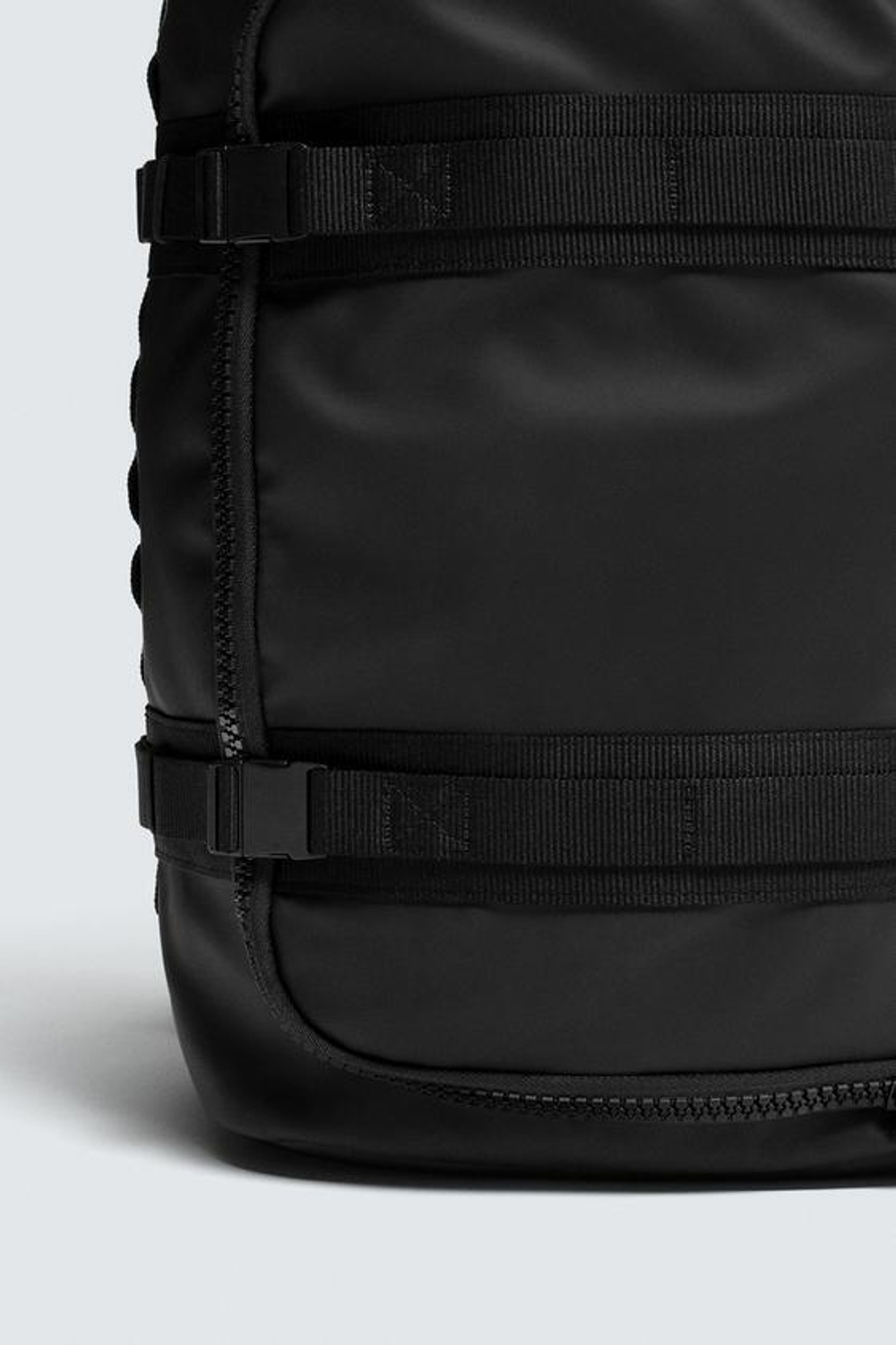 ZARA ТЕХНИЧЕСКИЙ ДОРОЖНЫЙ РЮКЗАК, ЧЕРНЫЙ