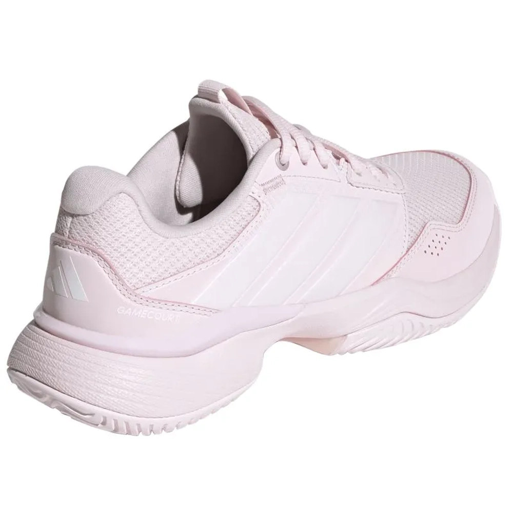 Женские Кроссовки теннисные Adidas GameCourt 3 W - distant pink/distant pink/footwear white
