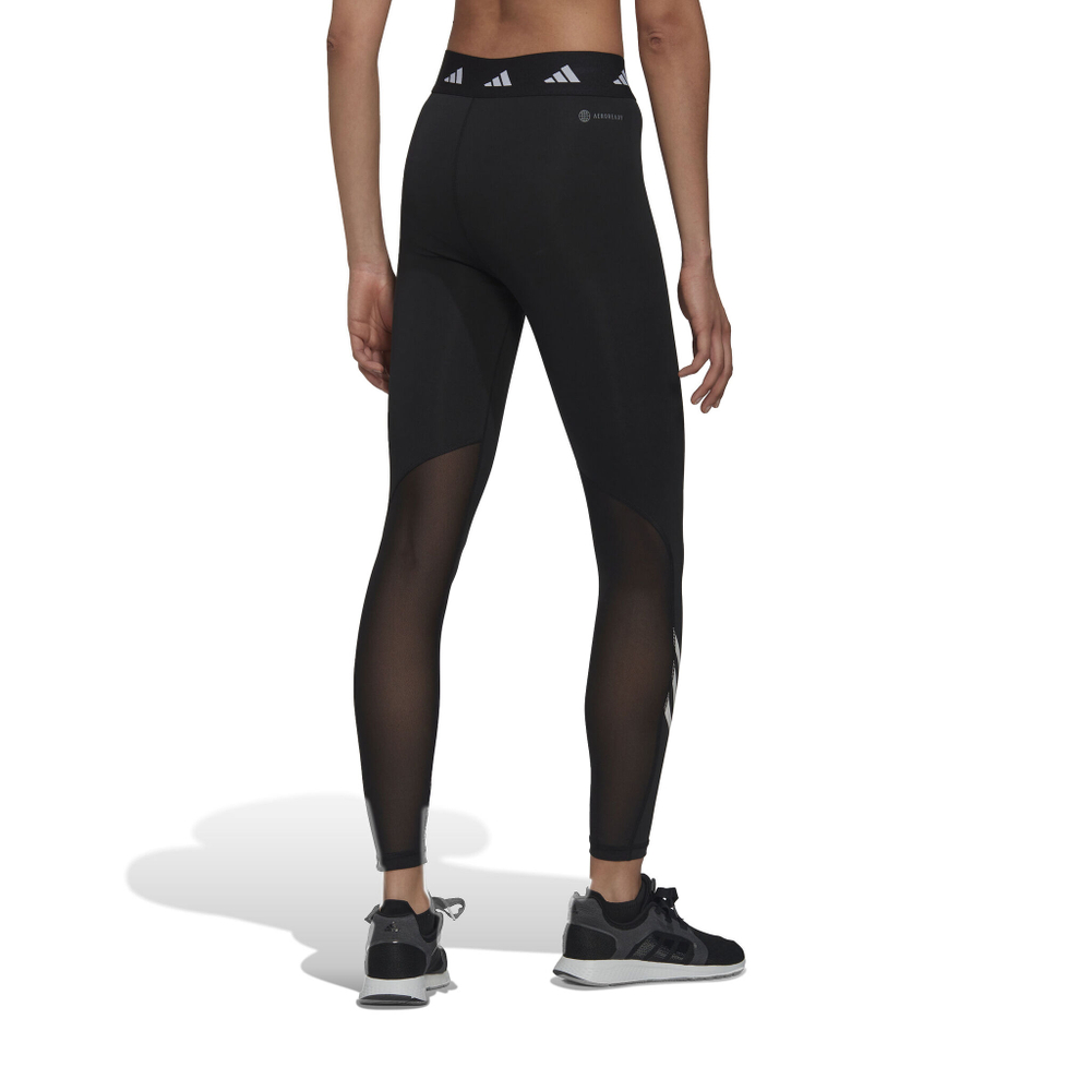 Женские теннисные брюки adidas Tech-Fit 3 Stripes 7/8 Tight Women - Black
