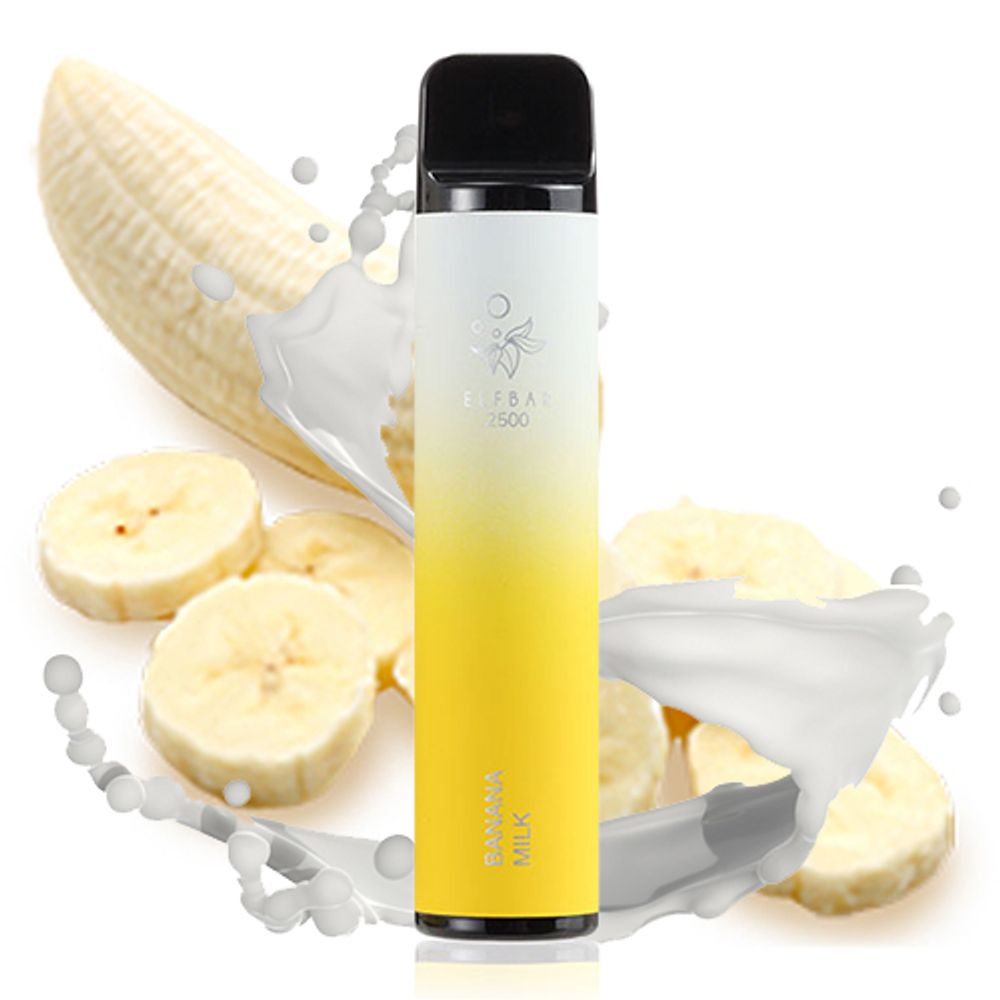 Elf Bar 2500 - Banana Milk (5% nic)