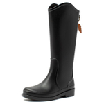 AGSDON PVC Waterproof Slip Resistant Waterproof And Slip Resistant Rain Boots Women"s