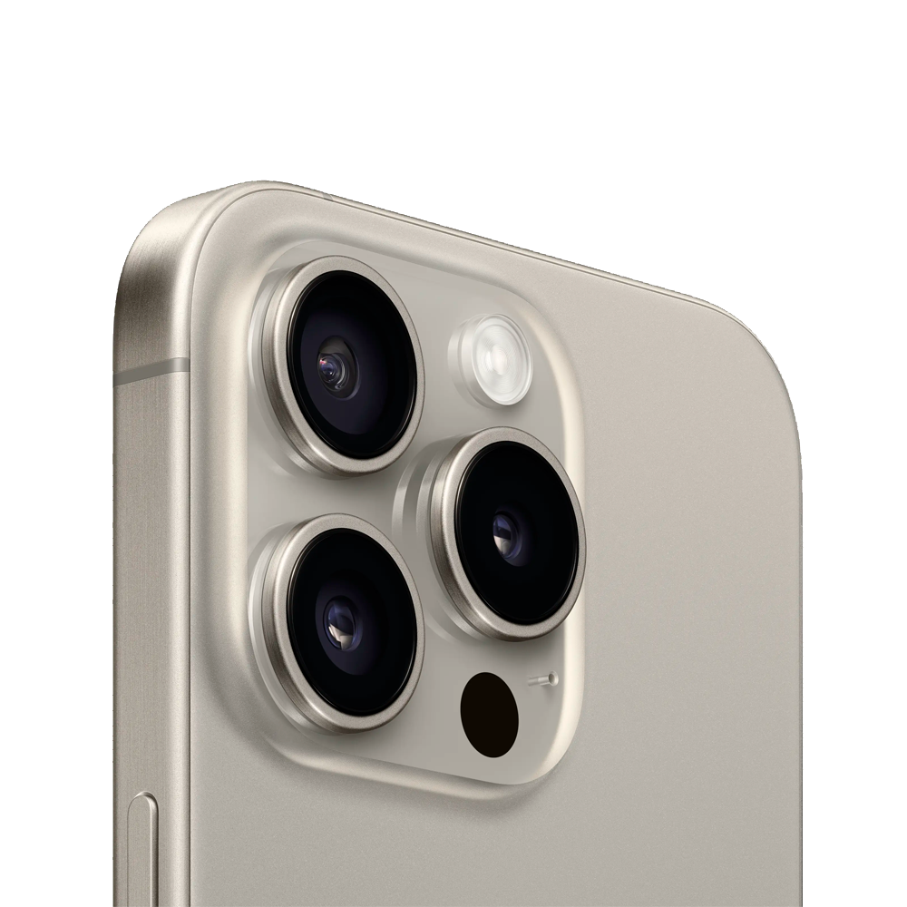 Смартфон Apple iPhone 15 Pro 512GB eSIM, Natural Titanium (Серый)