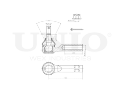 Наконечник рулевой UNIO SSP-10147