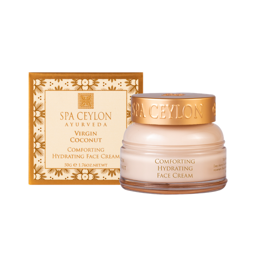 Успокаивающий увлажняющий крем для лица "ЧИСТЫЙ КОКОС" (50гр)