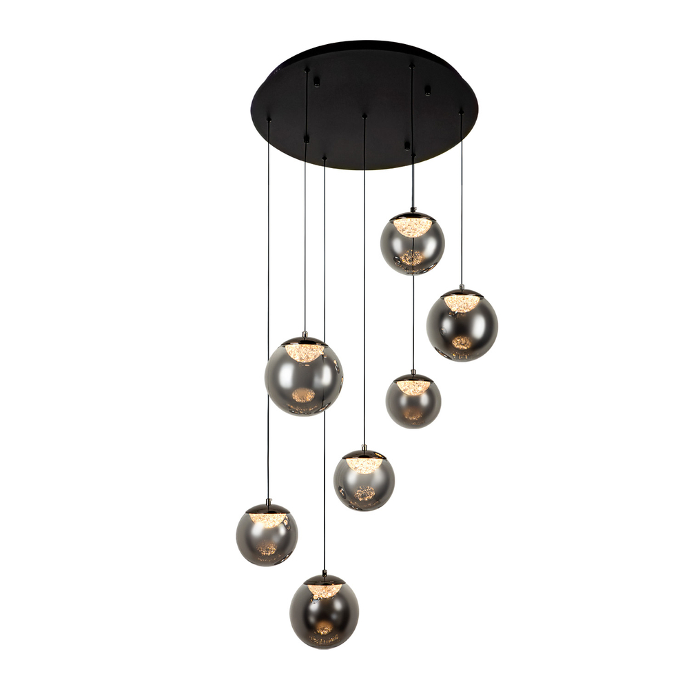 Подвесной светодиодный светильник Modelux ML.2338.7 BK