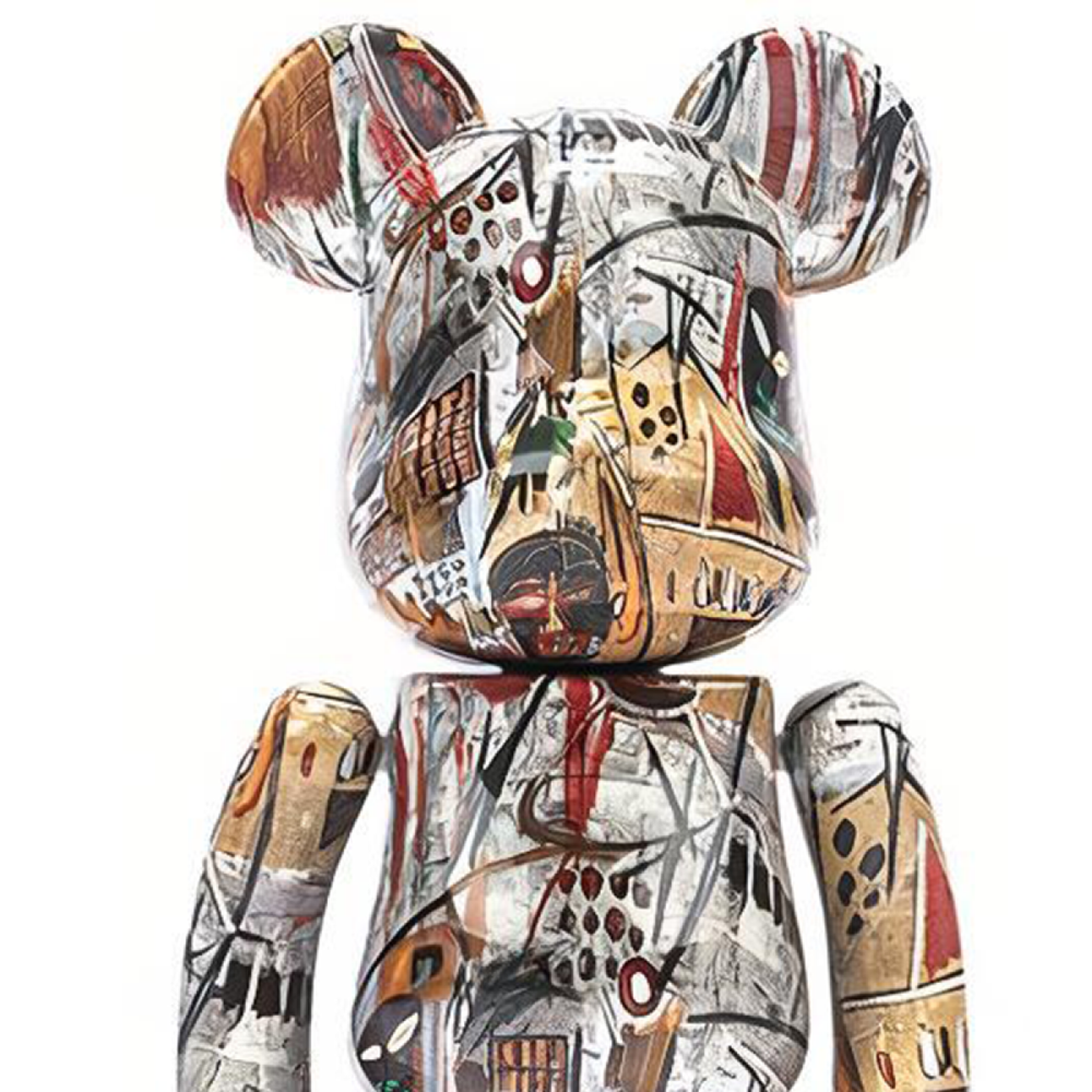Дизайнерские игрушки BE@RBRICK 200% Jean-Michel Basquiat 14.5cm, BASQUIAT 200%