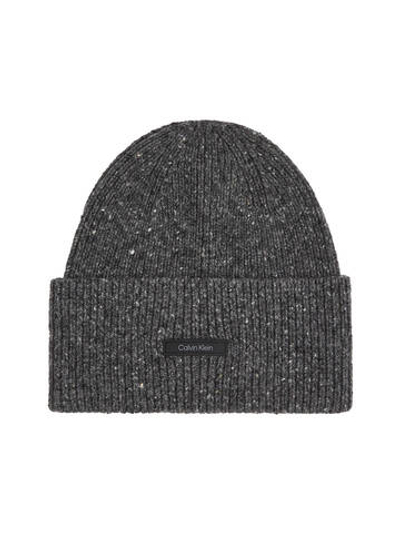 Хлопковая шапка Calvin Klein - графитовый(K50K512358)