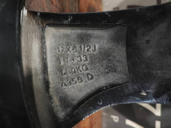 Диск колесный литой R17 Chery Tiggo 4 Pro 20-нв Б/У Оригинал 203000329AA