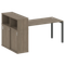 Метал Систем Куатро Стол письменный с шкафом-купе на П-образном м/к 50БП.РС-СШК-3.4 Т