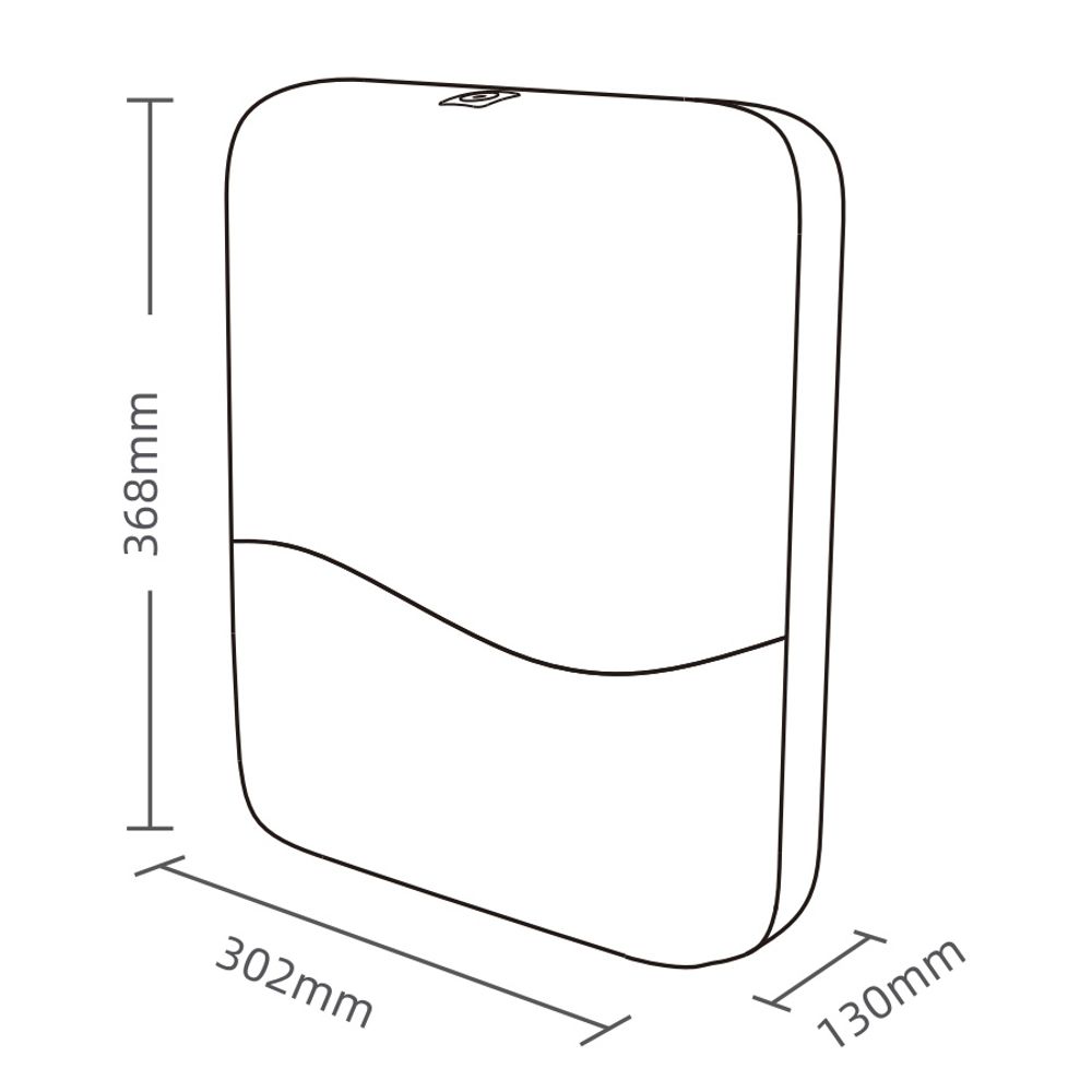 Диспенсер бумажных полотенец Ksitex TH-907W