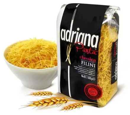 Паста Вермишель Adriana , 500г, Чехия