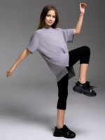 Футболка детская на физкультуру оверсайз