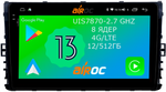 Магнитола для VW Jetta 7, Teramont, Taos, Multivan/Caravelle 2020+, Tiguan 2, Passat B8 - Airoc 2K AU-3709 на Android 13, Быстрейшая, SIM-слот