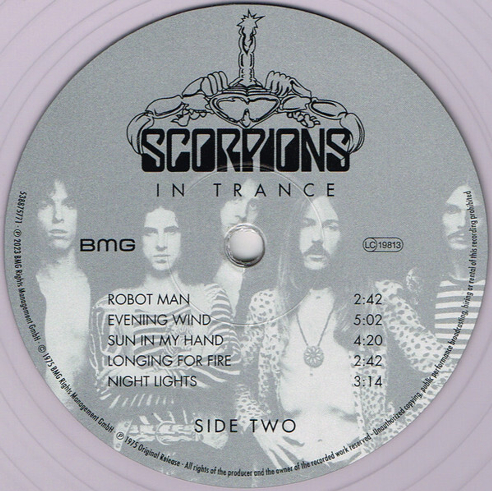 Scorpions / In Trance (Special Edition)(Clear Vinyl)(LP)