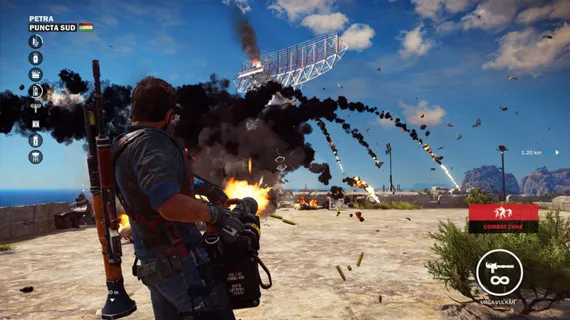 PS4 Just Cause 3 (Б/У, Английская версия, CUSA-02747)