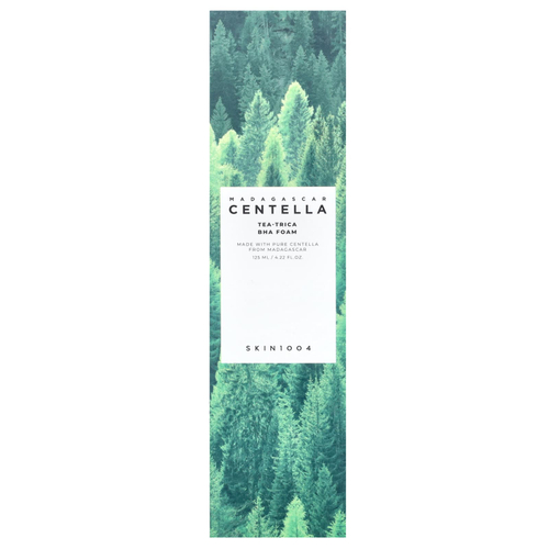 SKIN1004, Madagascar Centella, пена с экстрактом чая и трицы БГК, 125 мл (4,22 жидк. унц.)