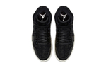 Кроссовки Jordan Air Jordan 1 Retro High Black Sail (Женская размерная сетка)