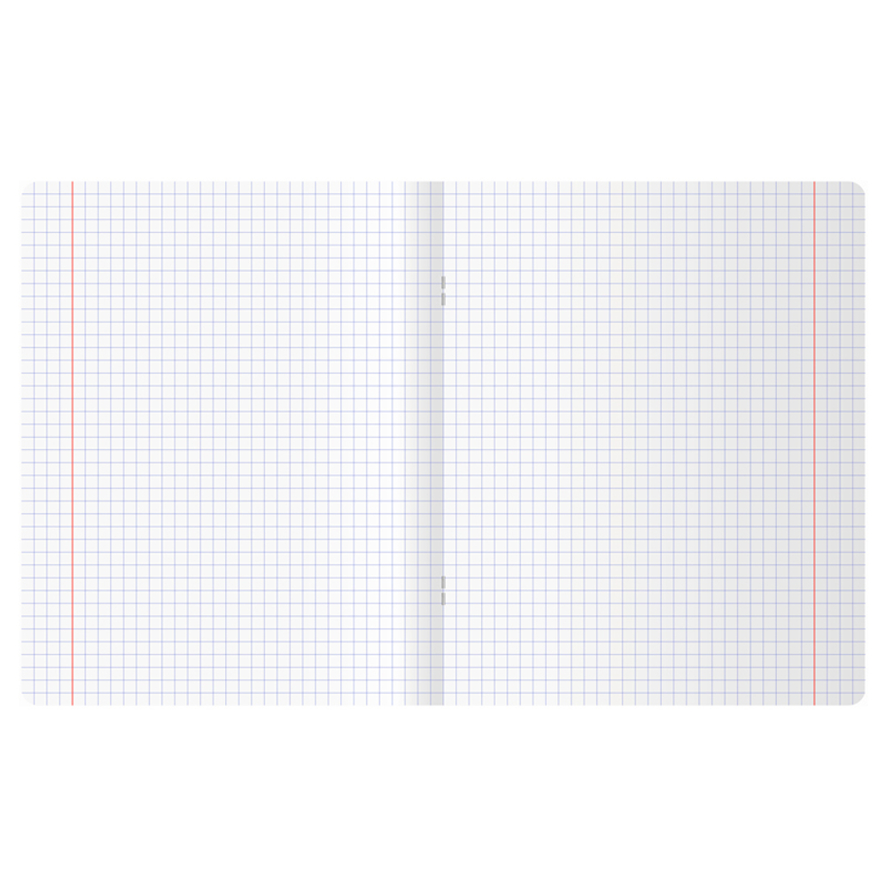 Тетрадь общая BG "Синий цвет", А5, 48 листов в клетку, на скрепке