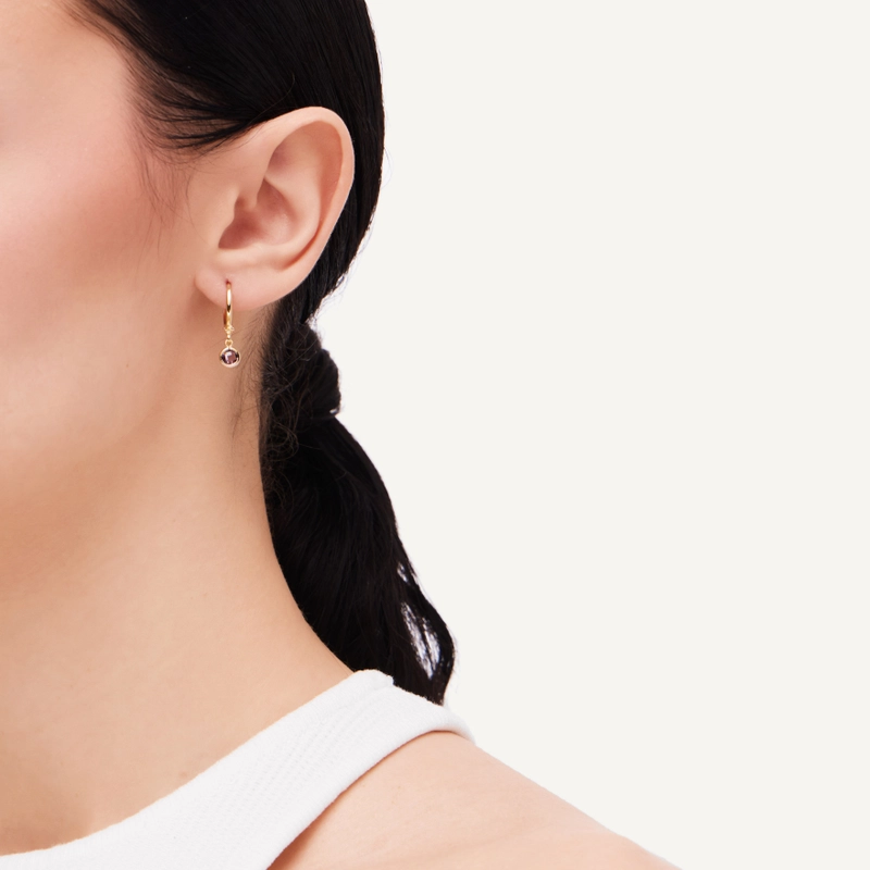 Серьги Круг Жизни – Золото