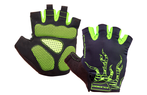 Велоперчатки ZL2313 зелёные, размер: M, арт.380179 (10216170/030821/0230904, Китай)