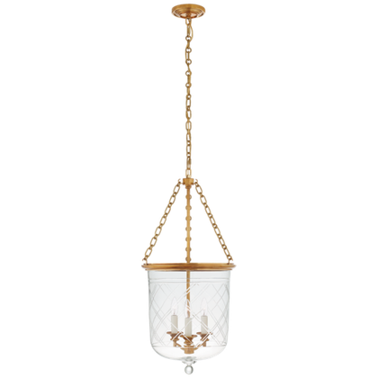 Люстра Visual Comfort Cambridge Medium Smoke Bell Lantern