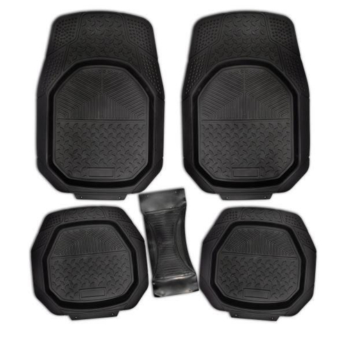 Коврики полиуретановый Rain-4 ванночки черные 5 шт Skyway