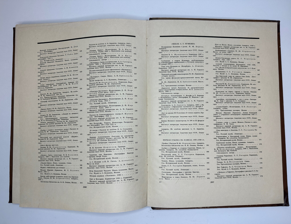 Книга-альбом  М.Ю. Лермонтов. Жизнь и творчество. 1814-1841. Москва, Искусство, 1941г. Оч. больш.фор