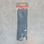 Хомут-стяжка 100шт 4,8*300мм черный, нейлон, "Милен"