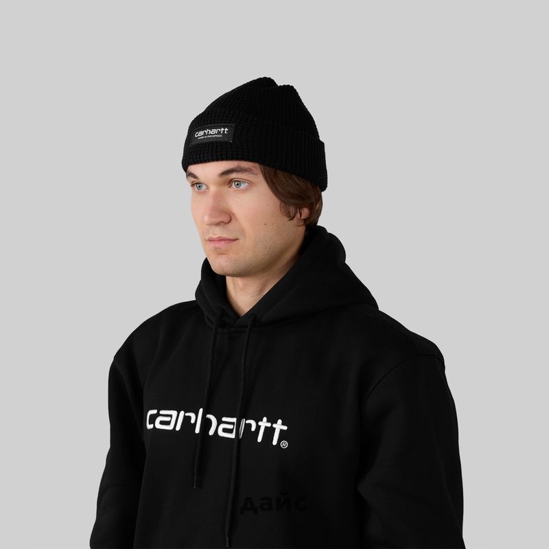 Шапка Carhartt WIP Marlon Beanie артикул:I033847_black - купить в магазине Дайс