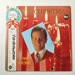 Винтажная виниловая пластинка LP Pat Boone Golden Christmas (Japan 1975) Jingle Bells