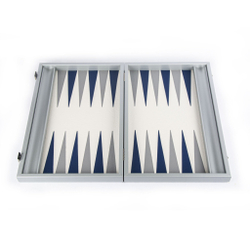 Нарды с боковыми стойками 48x30см Manopoulos Backgammon bde1nav