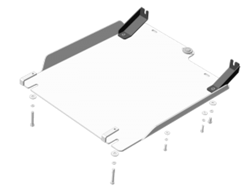 Защита КПП 5 мм, Алюминий. для Hummer H3 2005-2010 MOTODOR.35703